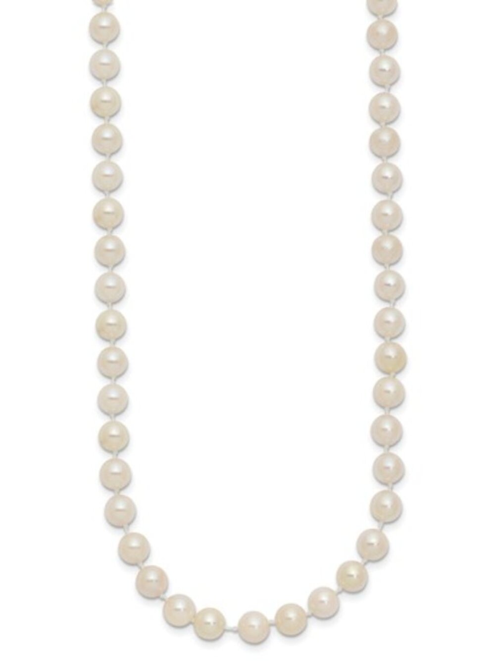 Classic Elegance: 14K Gold Akoya Pearl Strand (16")